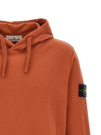 Stone Island Hoodie Orange