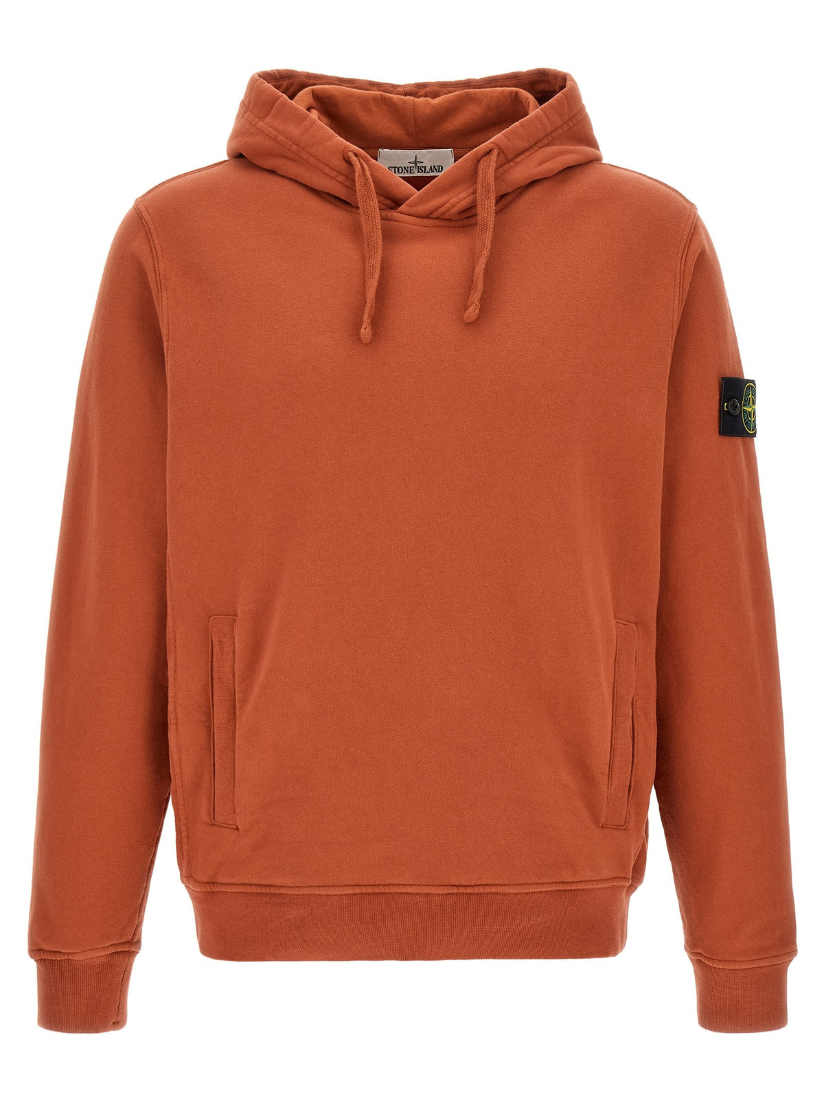 Stone Island Hoodie Orange
