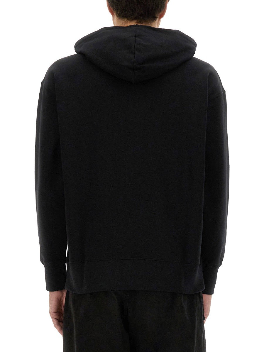 MSGM Men's Hoodie Black, view 3