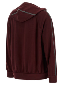 Brunello Cucinelli Hoodie Red