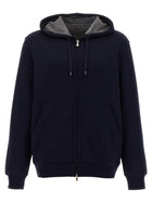 Brunello Cucinelli Hoodie Blue
