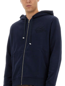 Etro Men's Hoodie Blue
