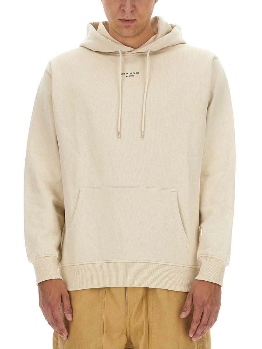 Drole De Monsieur Men's Hoodie Beige Drole De Monsieur