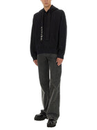 Alexander McQueen Men's Hoodie Black, view 2