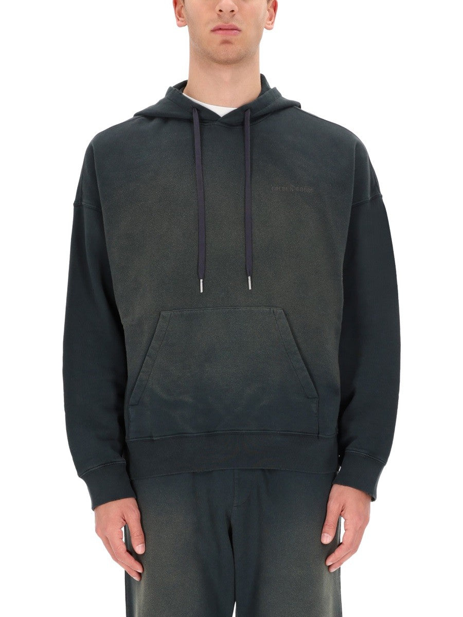 Golden Goose Men's Hoodie Black