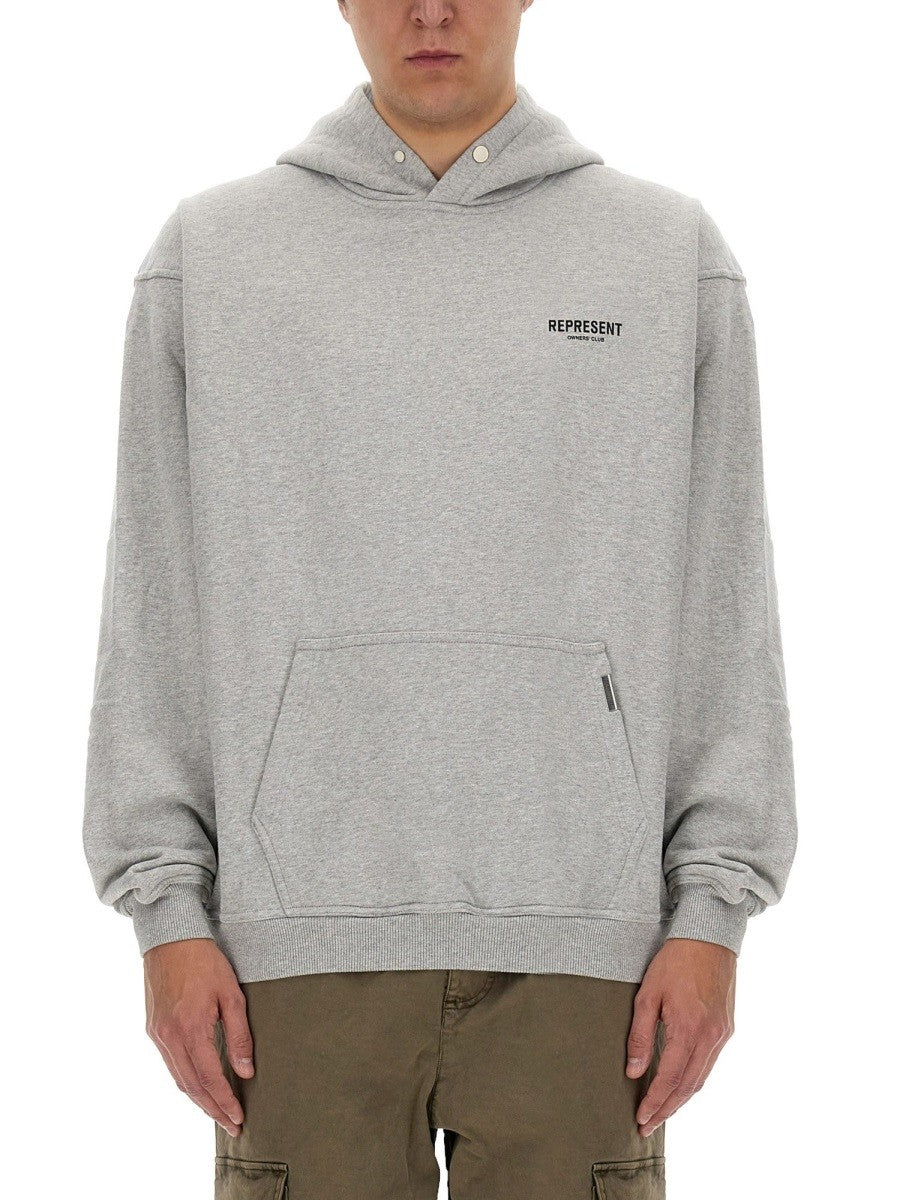 Represent Men's Hoodie Grey Represent
