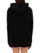 Moschino Women's Hoodie Black, view 4