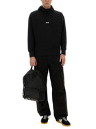 MSGM Men's Hoodie Black, view 2