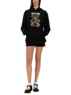 Moschino Women's Hoodie Black, view 2