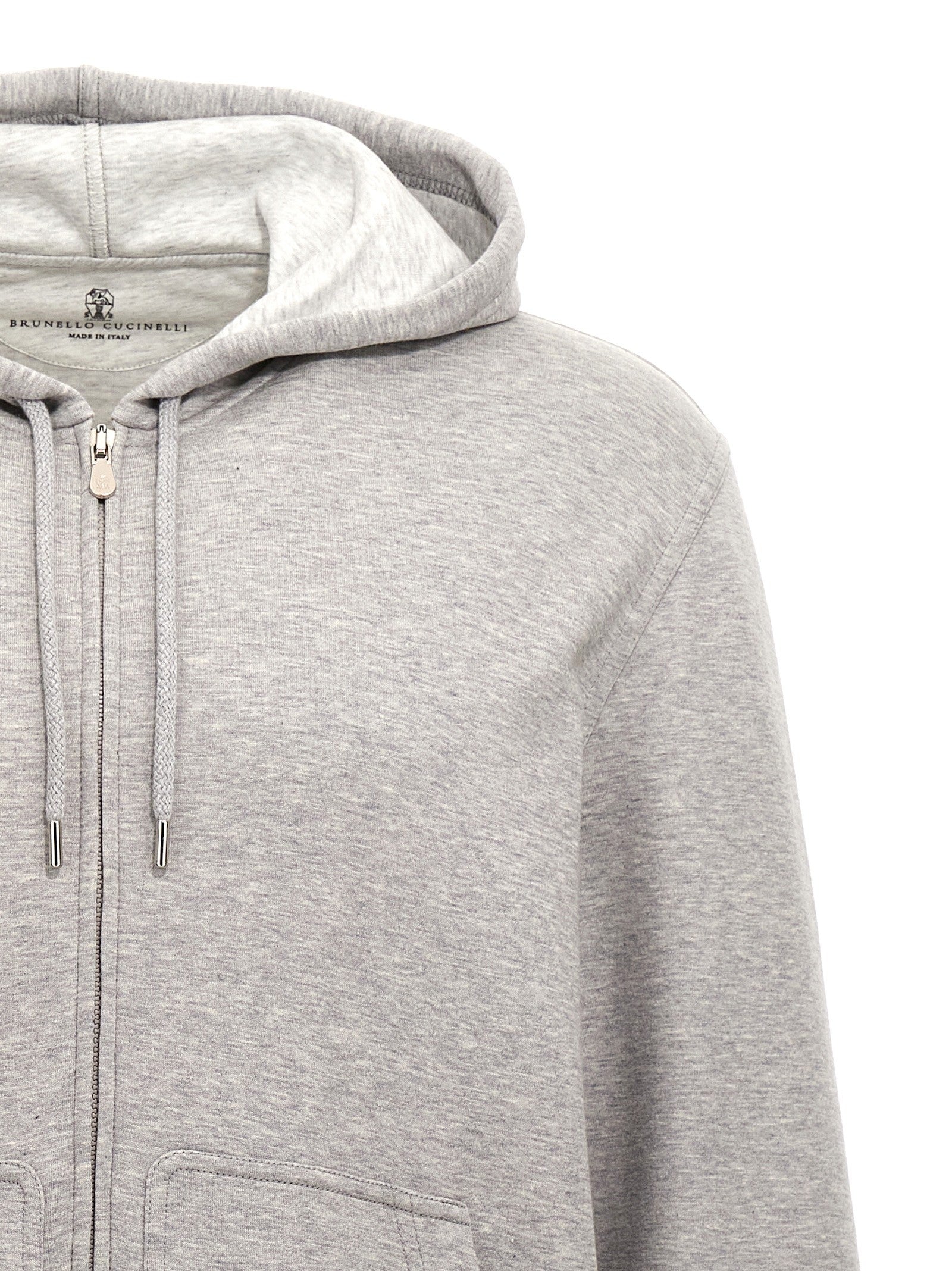 Brunello Cucinelli Hoodie Grey