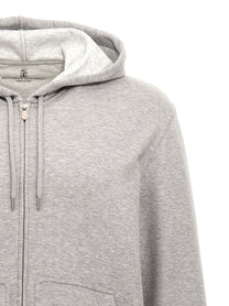Brunello Cucinelli Hoodie Grey