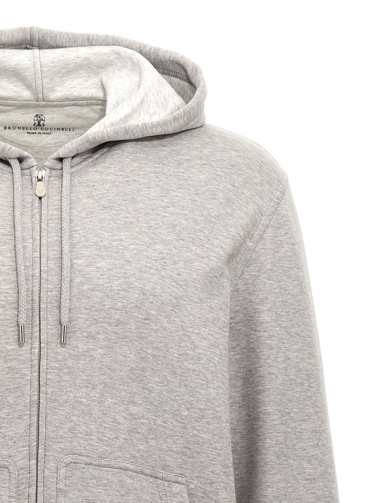 Brunello Cucinelli Hoodie Grey, view 3