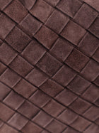 Bottega Veneta Women's Hop Leather Shoulder Bag Brown, view 5