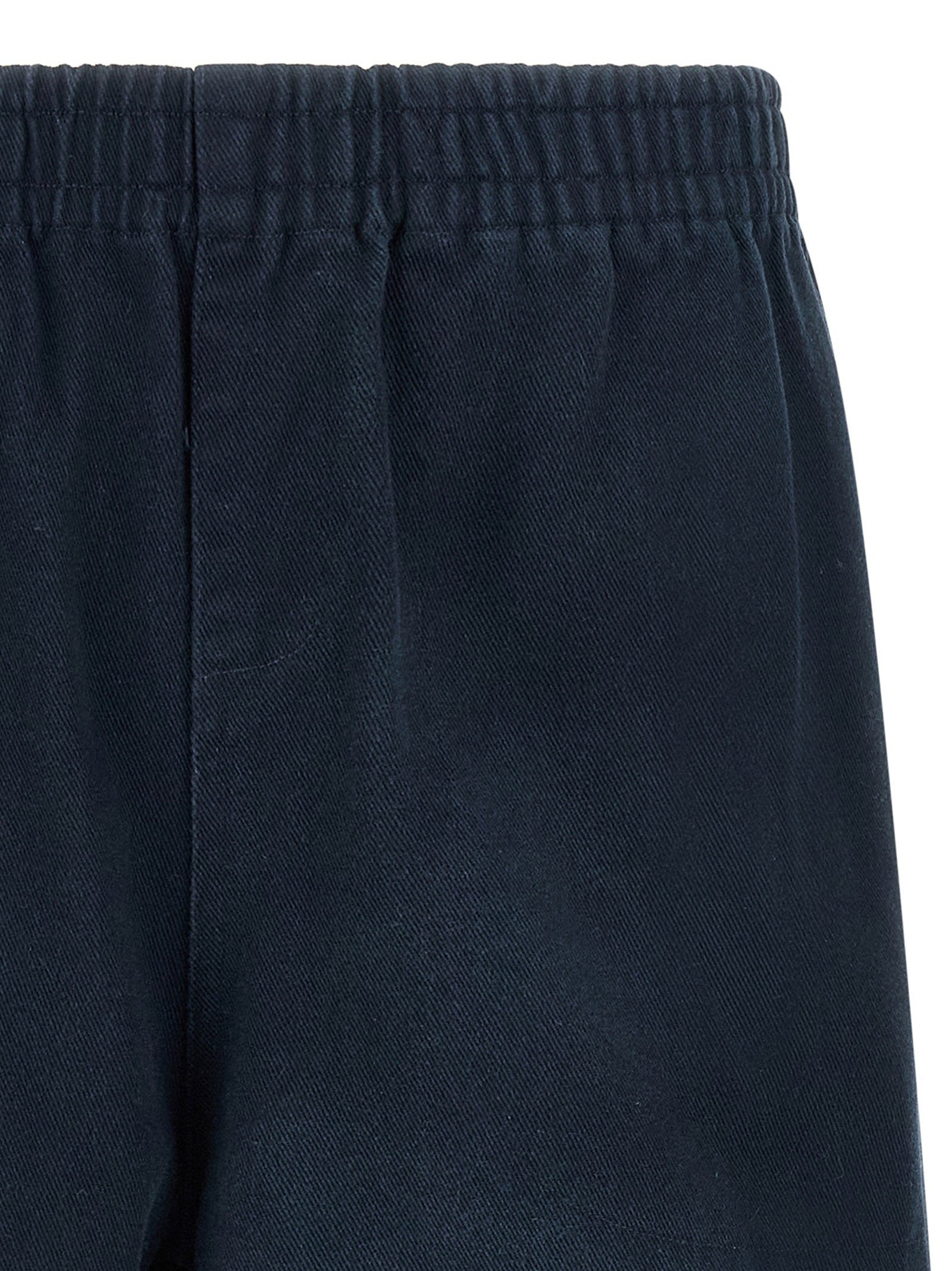 FOUND Horse Equine Bermuda Shorts Blue