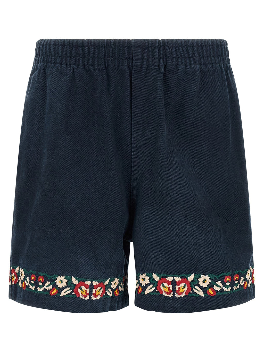 FOUND Horse Equine Bermuda Shorts Blue