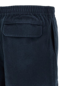FOUND Horse Equine Bermuda Shorts Blue