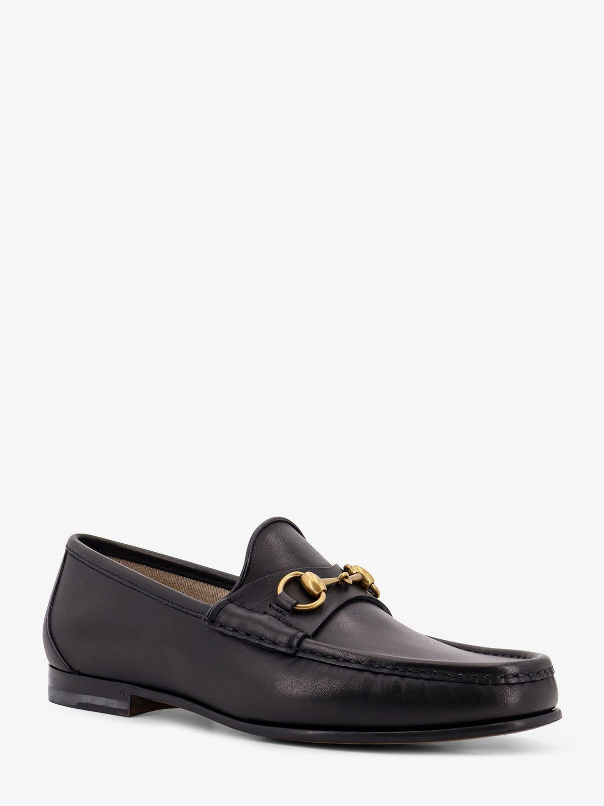 Gucci Men's Horsebit Leather Loafer Black, view 2