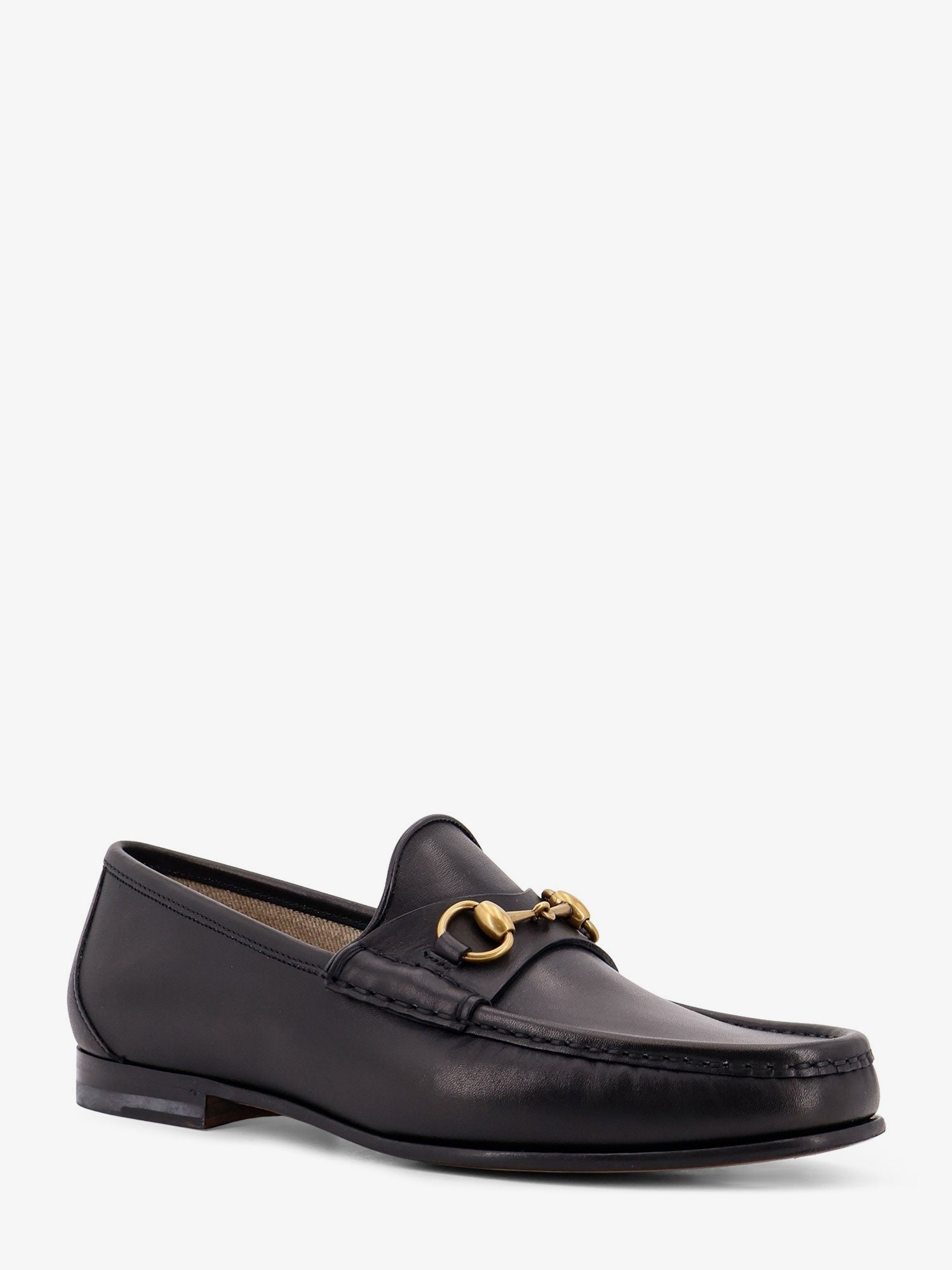 Gucci Men's Horsebit Leather Loafer Black