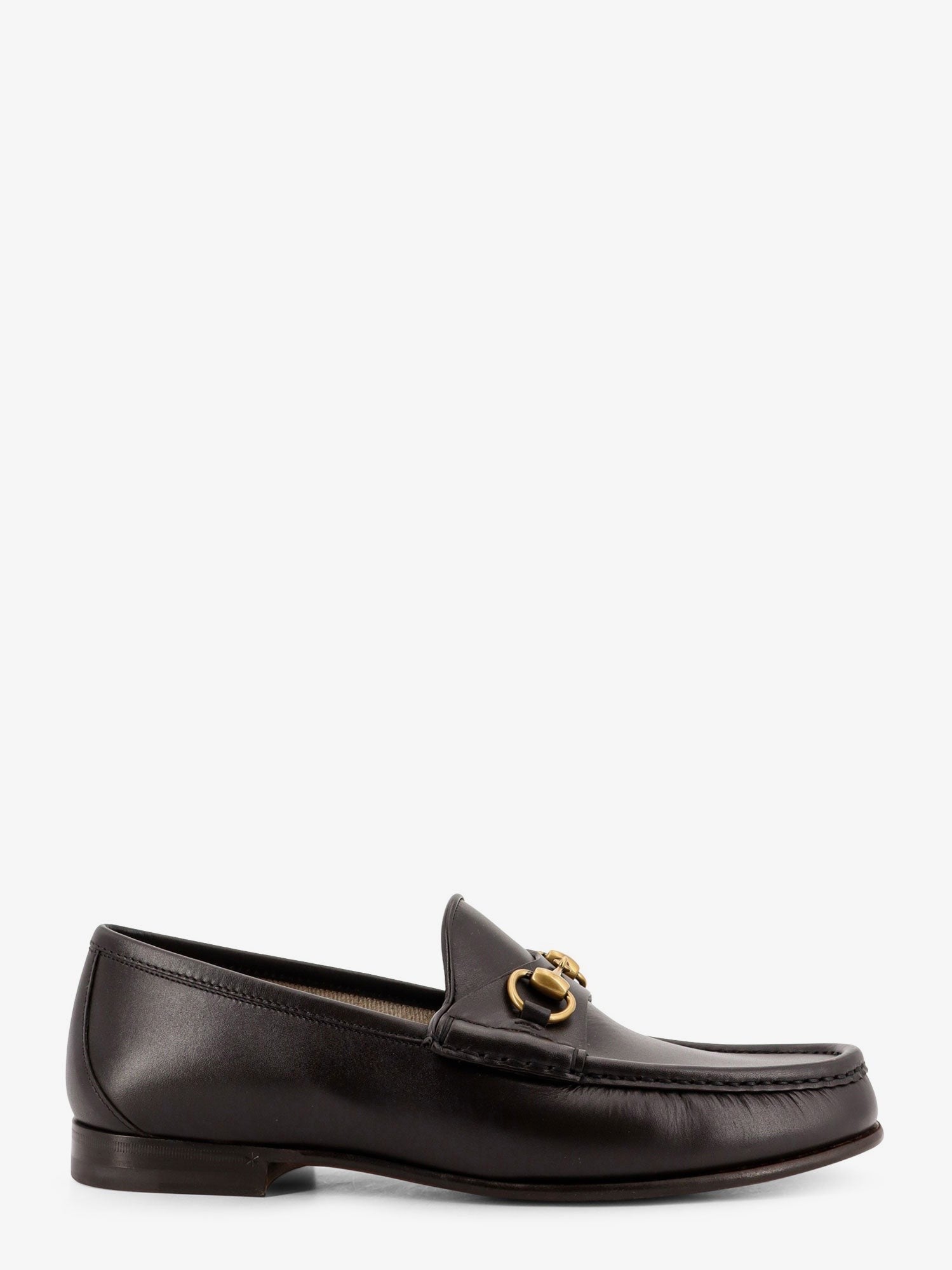 Gucci Men's Horsebit Leather Loafer Brown