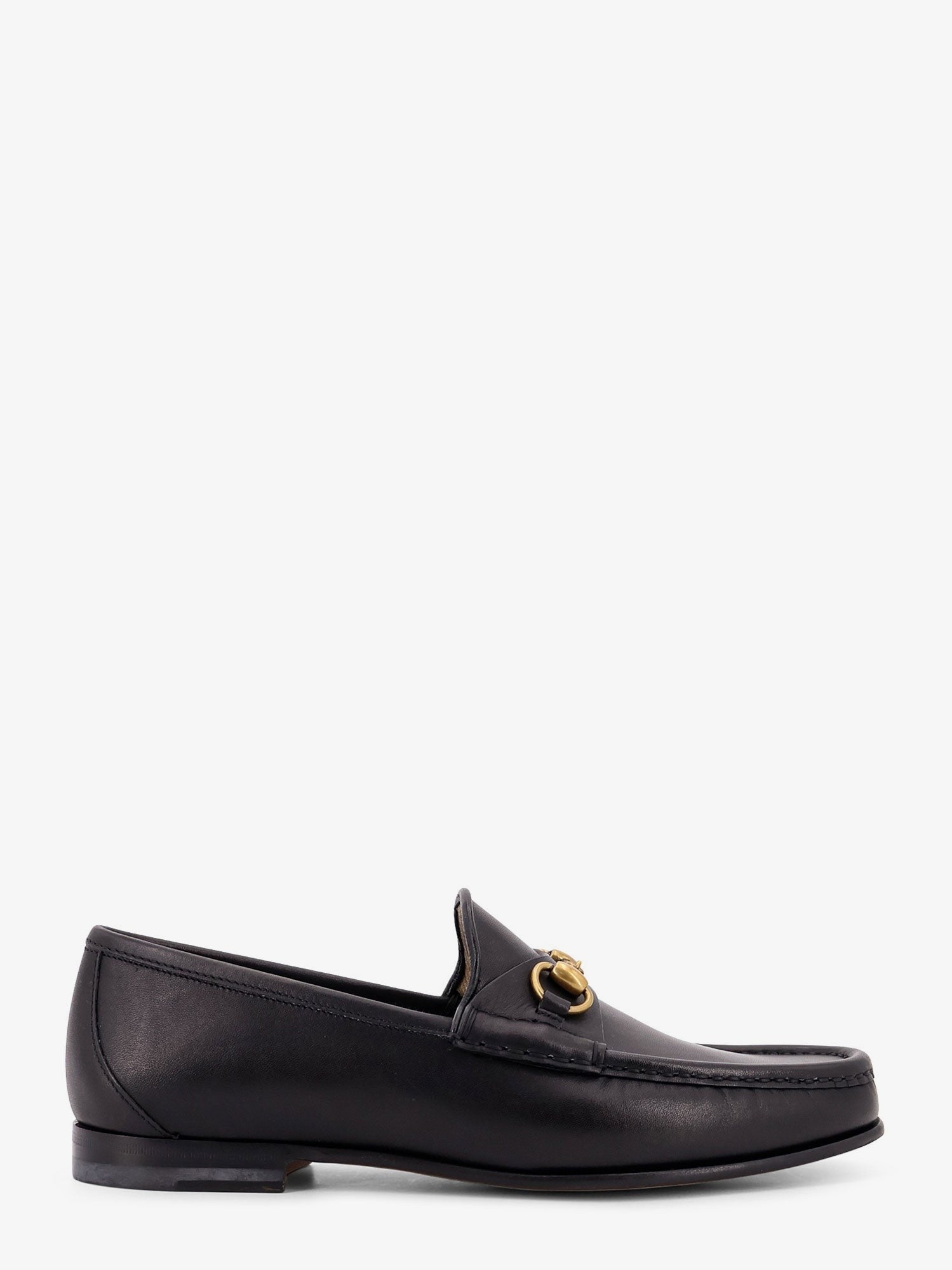 Gucci Men's Horsebit Leather Loafer Black