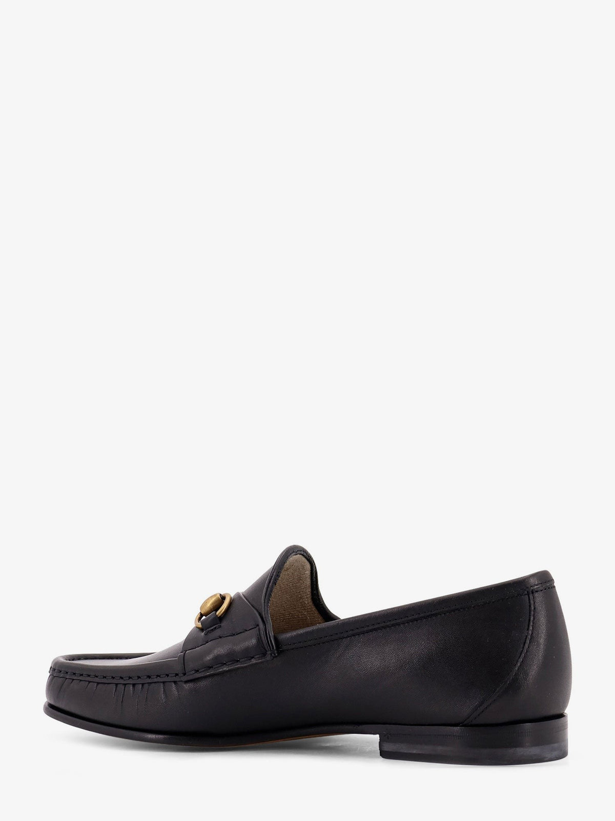Gucci Men's Horsebit Leather Loafer Black, view 3