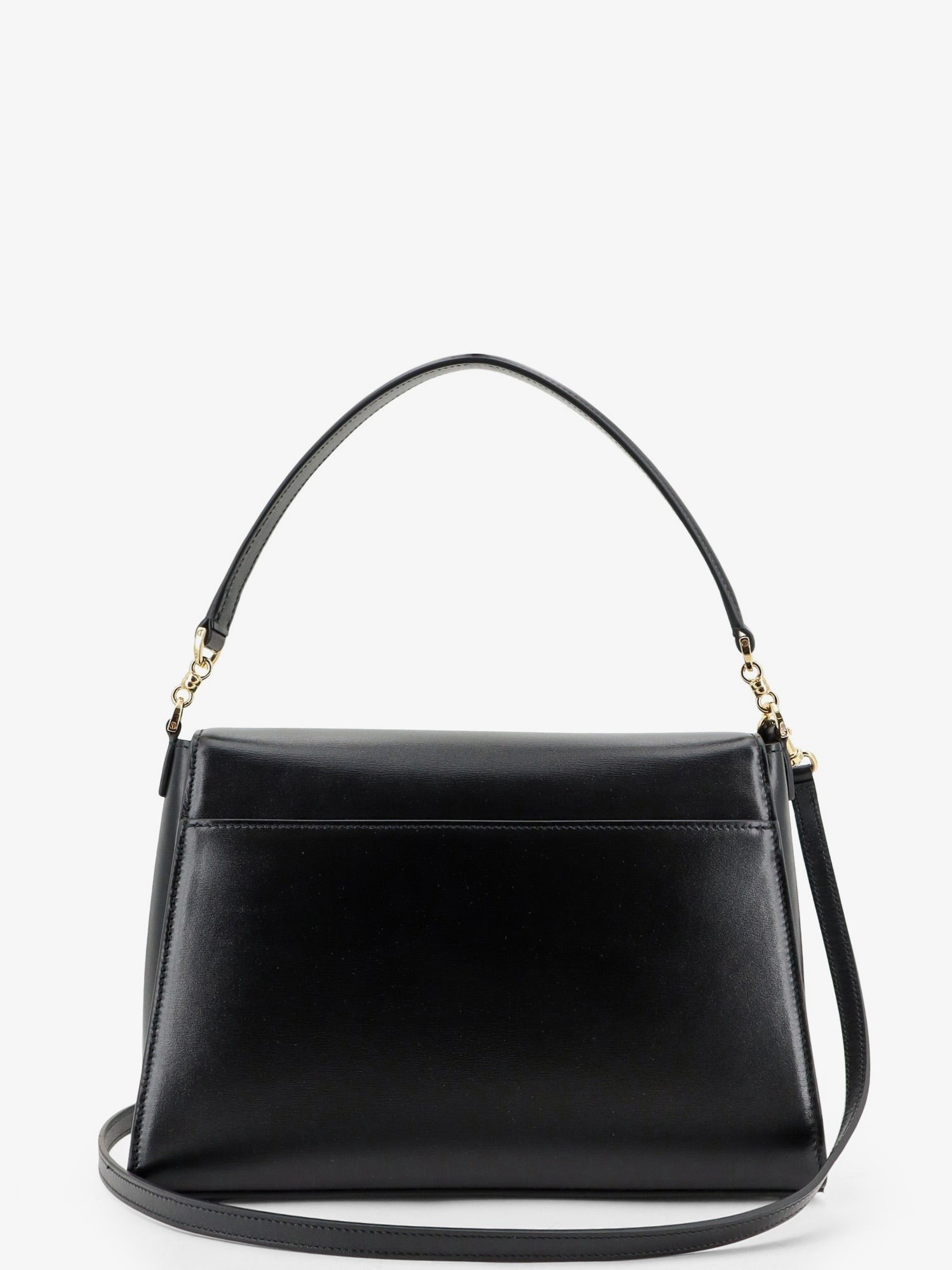 Gucci Women's Horsebit Duomo Leather Handbag Black