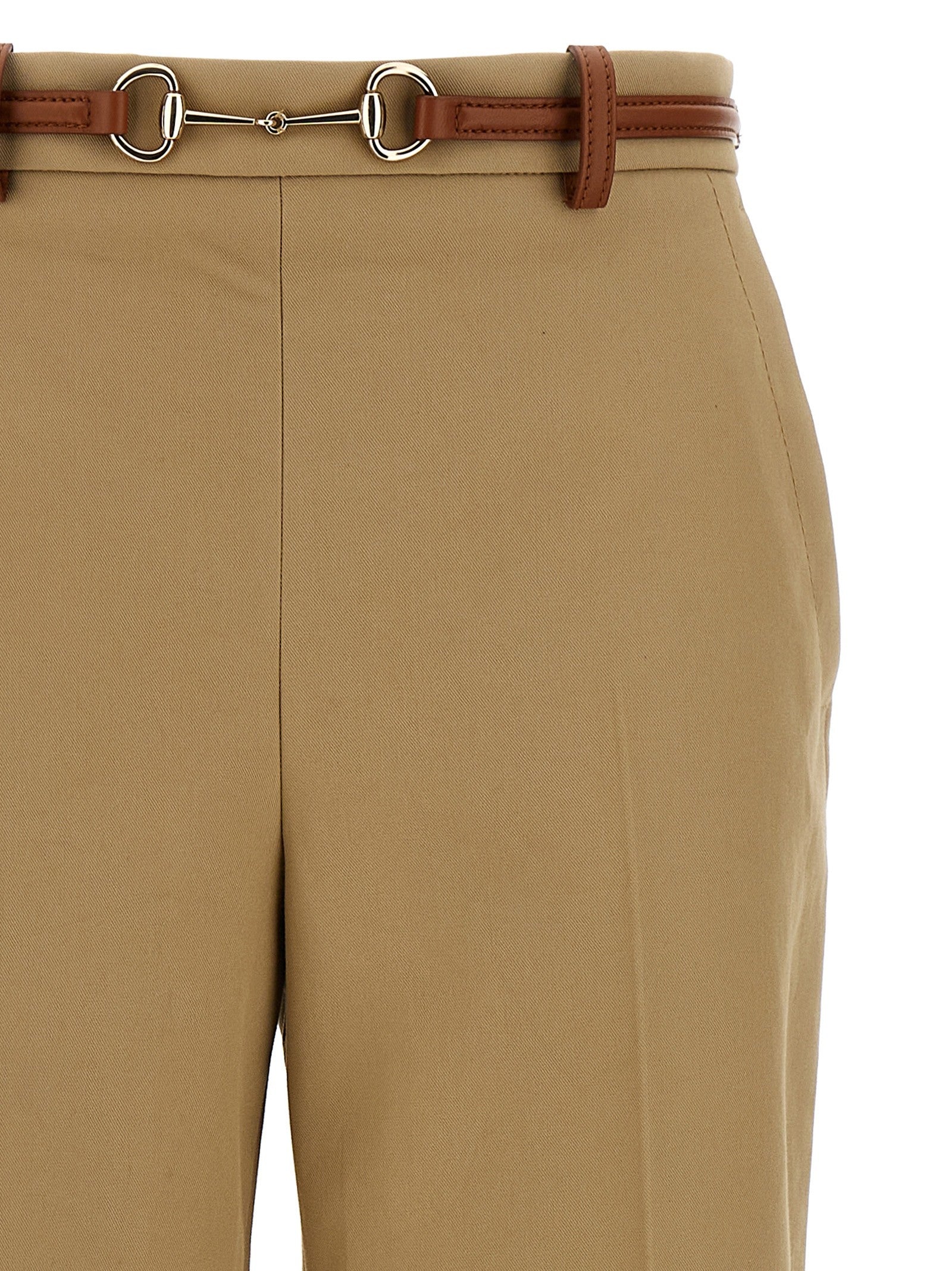Gucci Horsebit Pants Beige