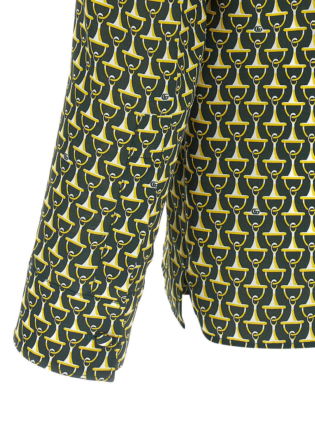 Gucci Horsebit Shirt Green
