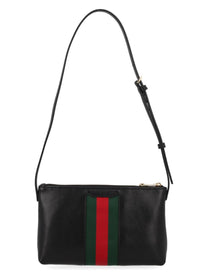 Gucci Women's Horsebit Web Mini Bag Black