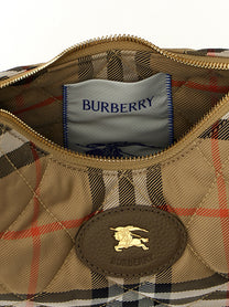 Burberry Horseshoe Crossbody Bag Gold