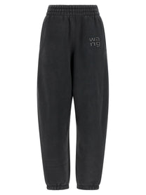 T By Alexander Wang Hotfix Joggers Black
