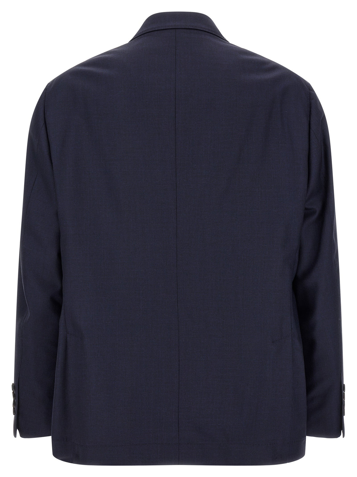 Brunello Cucinelli Houndstooth Blazer Blue