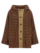 R13 Houndstooth Check Jacket Gold