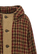 R13 Houndstooth Check Jacket Gold, view 3