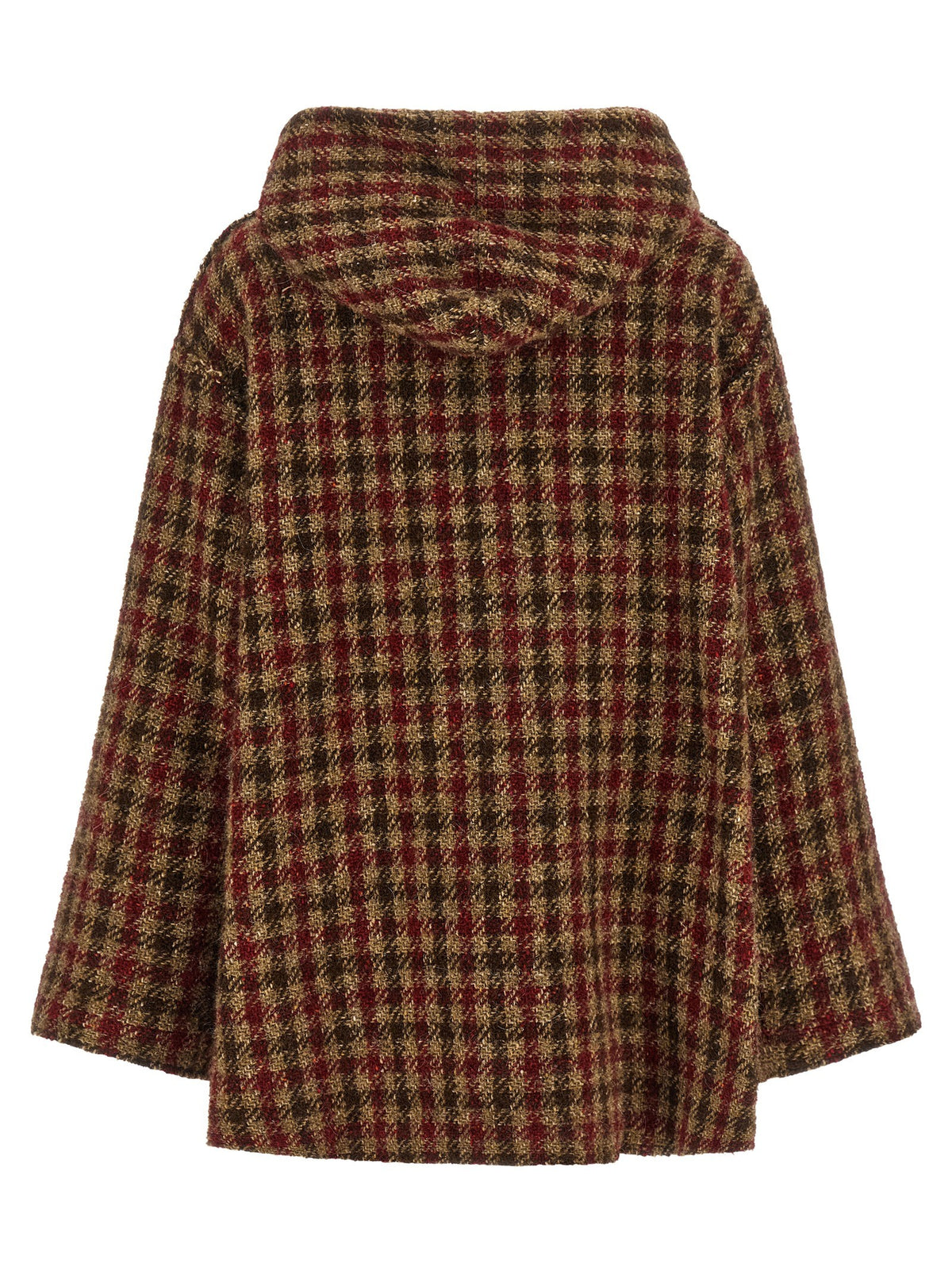 R13 Houndstooth Check Jacket Gold, view 2