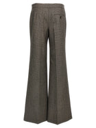 Stella McCartney Houndstooth Foot Pants Grey, view 2
