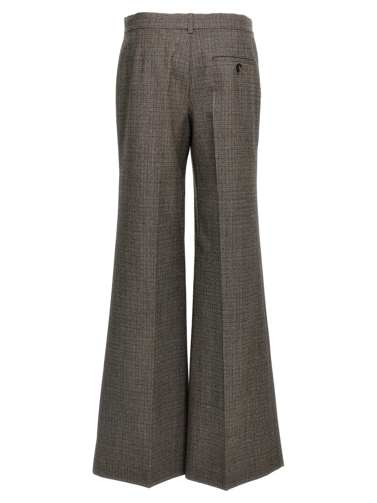 Stella McCartney Houndstooth Foot Pants Grey