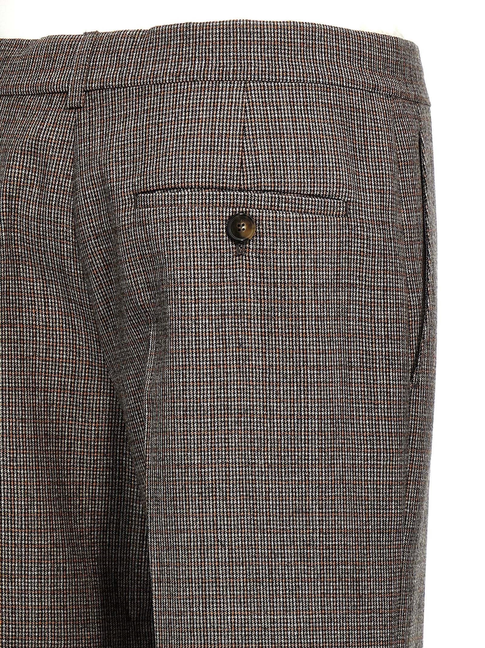 Stella McCartney Houndstooth Foot Pants Grey