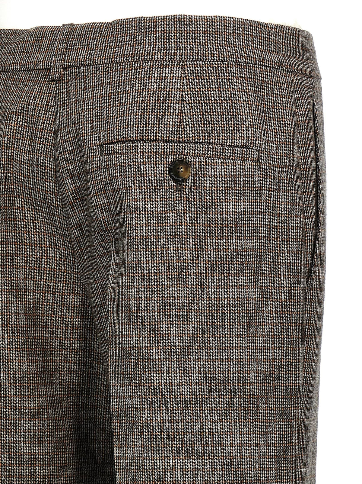 Stella McCartney Houndstooth Foot Pants Grey, view 4