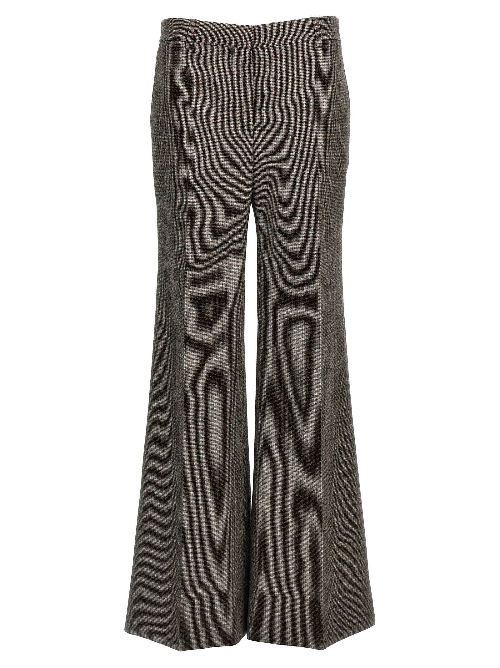 Stella McCartney Houndstooth Foot Pants Grey