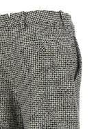 Tom Ford Houndstooth Pattern Pants White, view 4