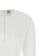 Toteme Hourglass Dress White, view 3
