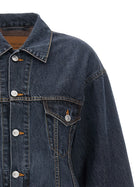 Balenciaga Hourglass Jacket Blue, view 3