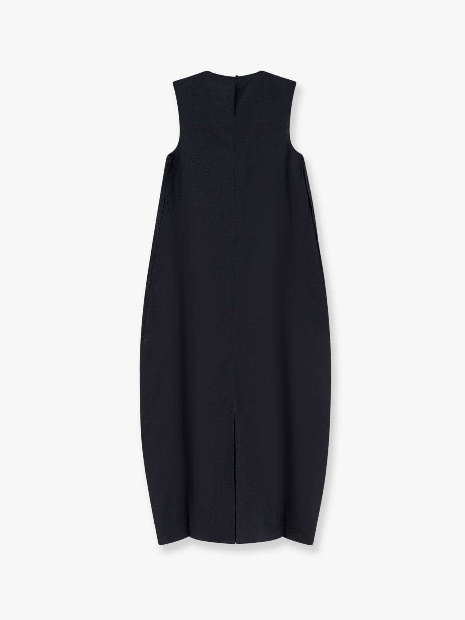 Rohe Women's Hourglass Linen and Silk Blend Long Dress Black