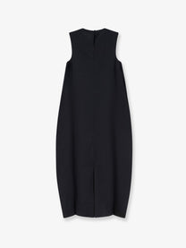 Rohe Women's Hourglass Linen and Silk Blend Long Dress Black