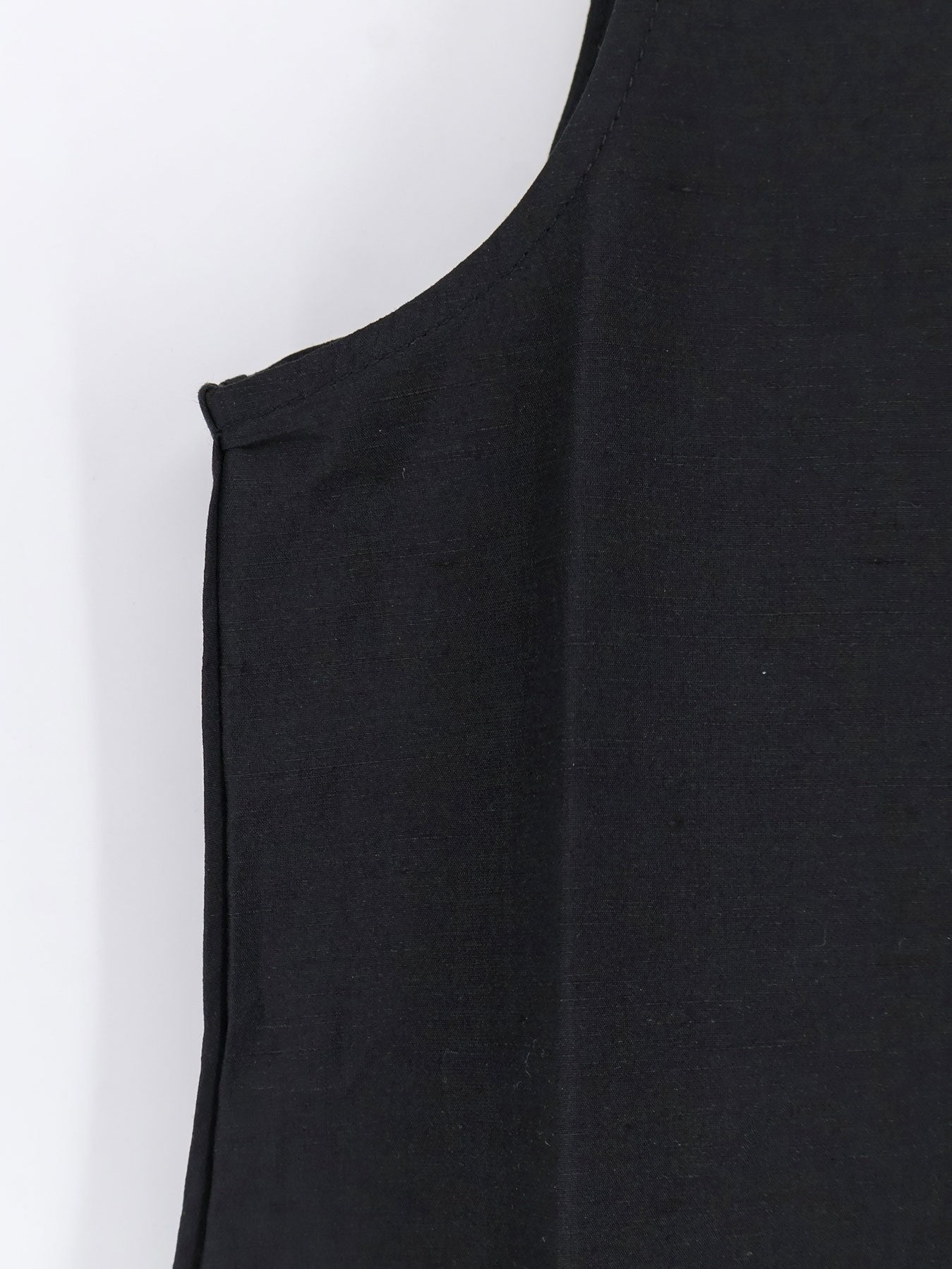 Rohe Women's Hourglass Linen and Silk Blend Long Dress Black