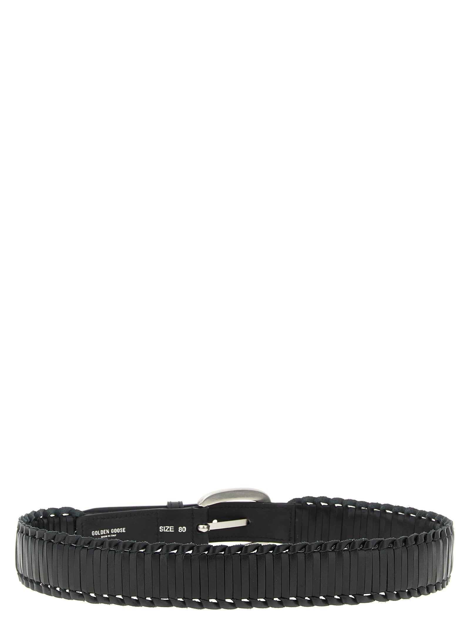Golden Goose Houston Belt Black
