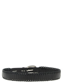 Golden Goose Houston Belt Black