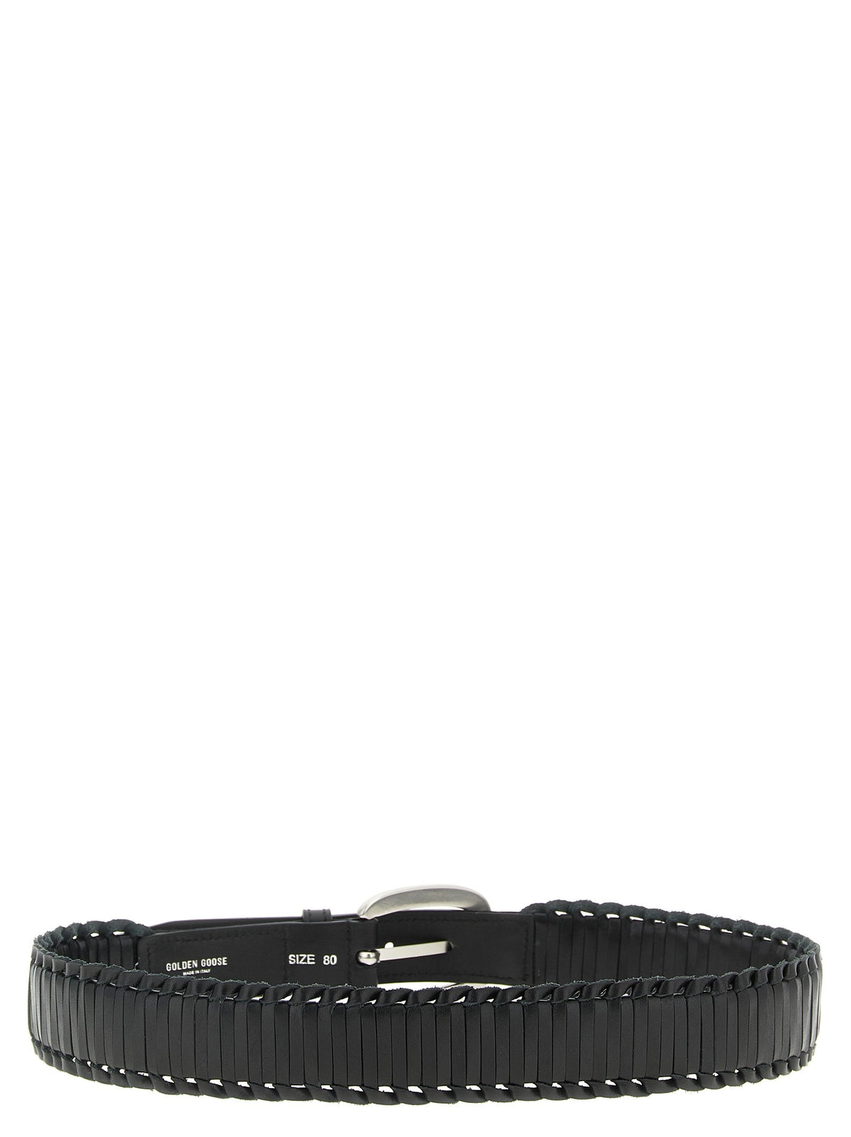 Golden Goose Houston Belt Black