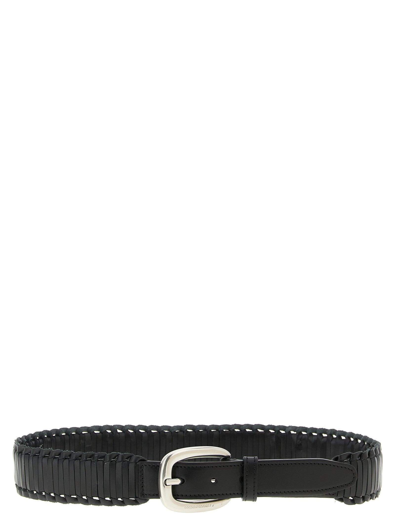 Golden Goose Houston Belt Black
